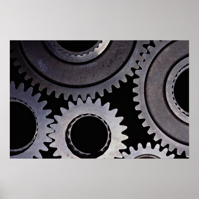 Affiche Engrenages (Devant)