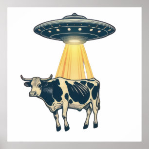 Affiche Enlèvement de vaches