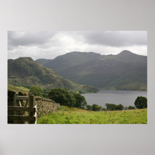 Affiche Ennerdale Water, district de English Lake