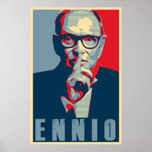 Affiche Ennio Morricone Hope Style Dedication