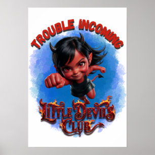 Affiche Ennuis en vue Petits Diables Club Gentil Diable Fi