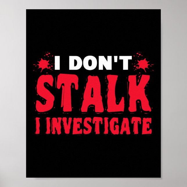 Affiche Enquêteur paranormal Je ne m'arrête pas (Devant)