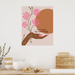 Affiche Enraciné dans les bénédictions ancestrales : l'art