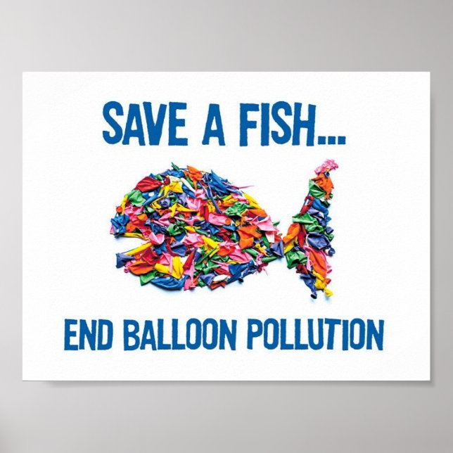 AFFICHE ENREGISTRER UN POISSON - FIN DE LA POLLUTION DE BA (Devant)