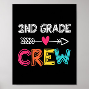 Affiche Enseignant de 2e année Retour à l'école 2e année d