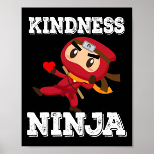 Affiche Enseignant de l'école Ninja