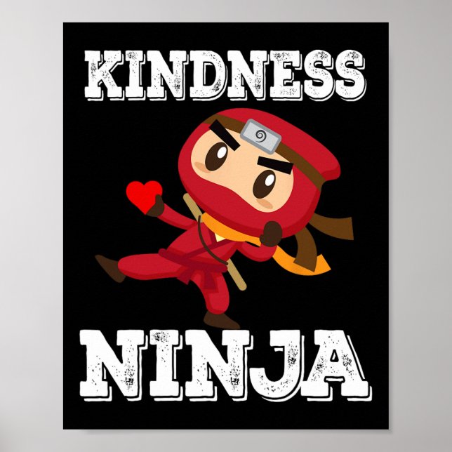 Affiche Enseignant de l'école Ninja (Devant)