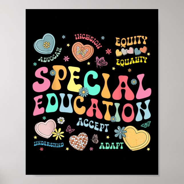 Affiche Enseignant de l'éducation spéciale Enseignant insp (Devant)