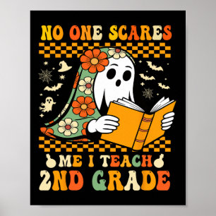 Affiche Enseignant d'Halloween de 2e année