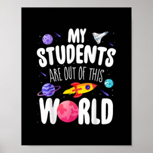 Affiche Enseignant Drôle Mes Étudiants Sont Sortis De Ce M