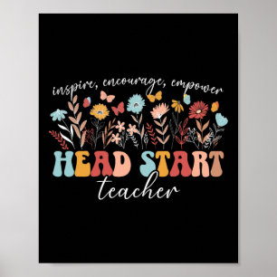 Affiche Enseignant Early Head Start Reconnaissance Head St