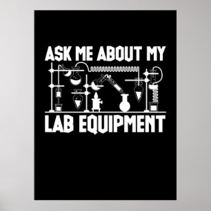 Affiche Enseignant en chimie