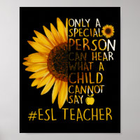 Enseignant spécial Tournesol ESL