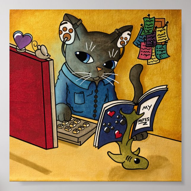 Affiche Enseignant Virtuel Retour À L'École 2020 Cadeau Po (Devant)