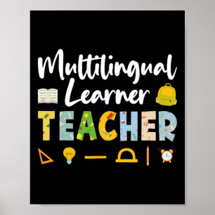 Affiche Enseignants pour apprenants multilingues - Éducate