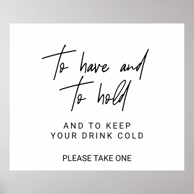 Affiche Enseigne calligraphiée fantaisiste À avoir et à te (Devant)