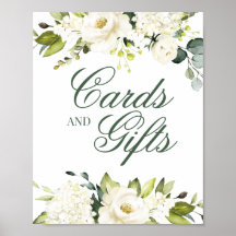 Enseigne Cartes et Cadeaux White Roses