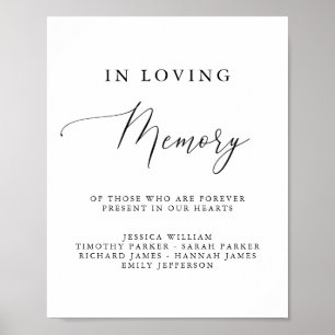 Affiche Enseigne commémorative de mariage rustique à calli
