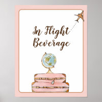 Enseigne de bar des boissons en vol Shower de mari
