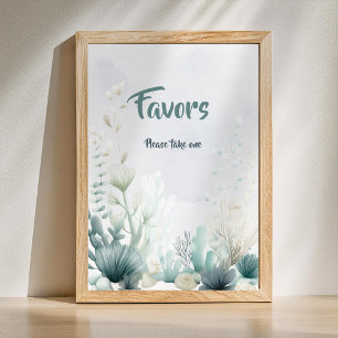 Affiche Enseigne de cadeaux pour Baby Shower Sea You Soon