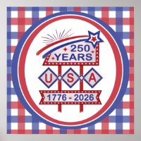Enseigne de marquise rétro USA 250e anniversaire 1