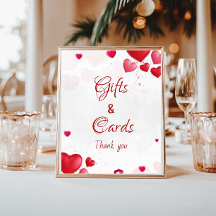 Affiche Enseigne de salle de mariage Cadeaux et Cartes occ