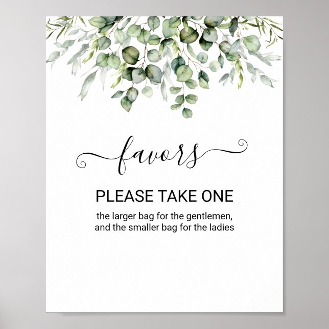 Affiche Enseigne Favorise la verdure (Devant)