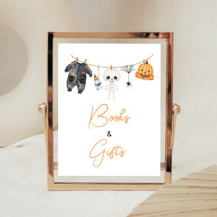 Affiche Enseigne Little Boo Clothesline Livres et Cadeaux