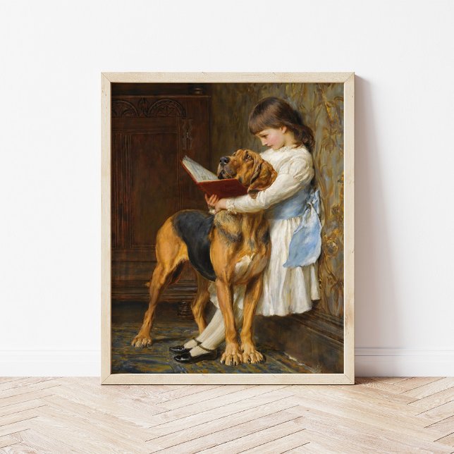 Affiche Enseignement obligatoire | Briton Riviere (Créateur téléchargé)