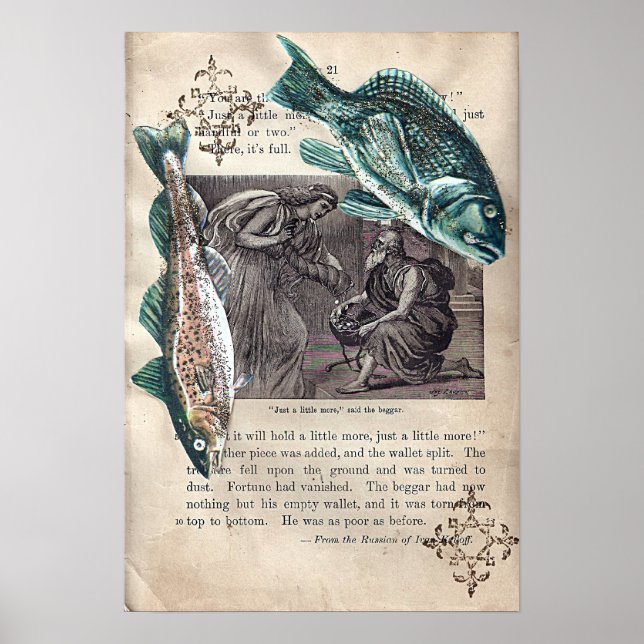 Affiche Enseigner à un débutant à pêcher (Devant)