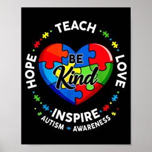 Affiche Enseigner Amour Inspirer Puzzle pour Femmes Enseig