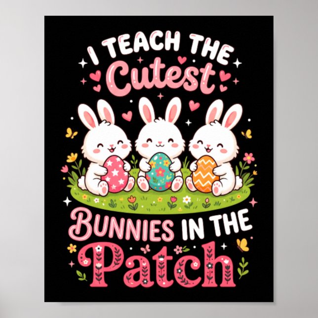 Affiche Enseigner aux lapins les plus mignons de la parcel (Devant)