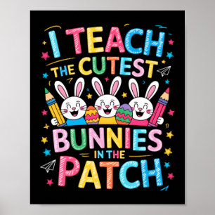 Affiche Enseigner aux lapins les plus mignons de la parcel