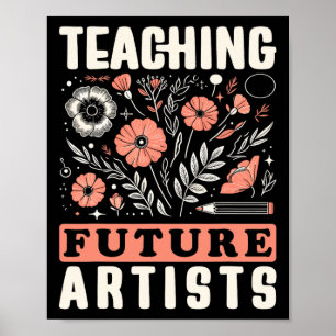 Affiche Enseigner le design aux futurs artistes pour les e