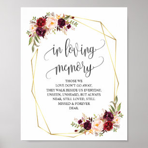 Affiche Enseignes commémoratives géométriques modernes en 