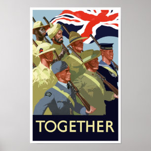 Affiche Ensemble — 2ÈME GUERRE MONDIALE de l'Empire britan