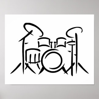 Affiche Ensemble à tambour