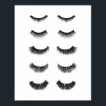 Affiche Ensemble d'cils<br><div class="desc">Ensemble d'cils</div>