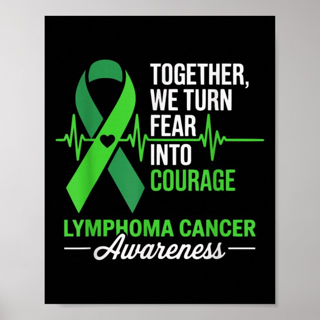 Affiche Ensemble, Nous Transformons La Peur En Courage Lym (Devant)