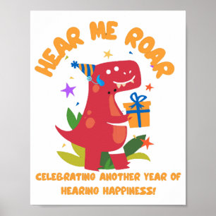 Affiche Entendez-moi rugir Cochlear Implant Audience Anniv