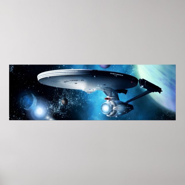 Affiche Enterprise A : Là où le silence a bail (Devant)