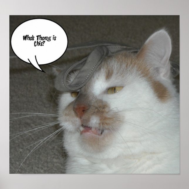 Affiche Enterrement de vie de garçon à qui est ce string (Devant)