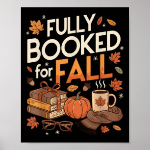 Affiche Entièrement Réservé Pour Les Livres D'Automne Citr