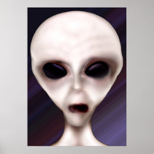 Affiche Entité biologique extraterrestre