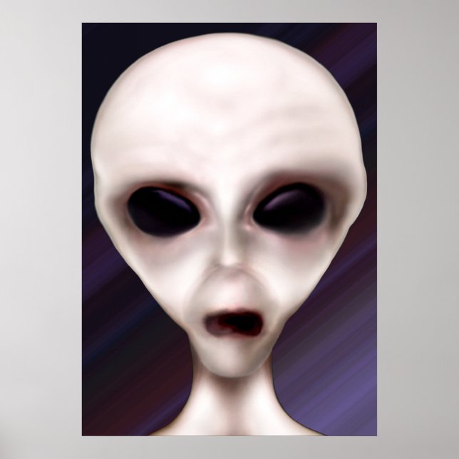 Affiche Entité biologique extraterrestre (Devant)