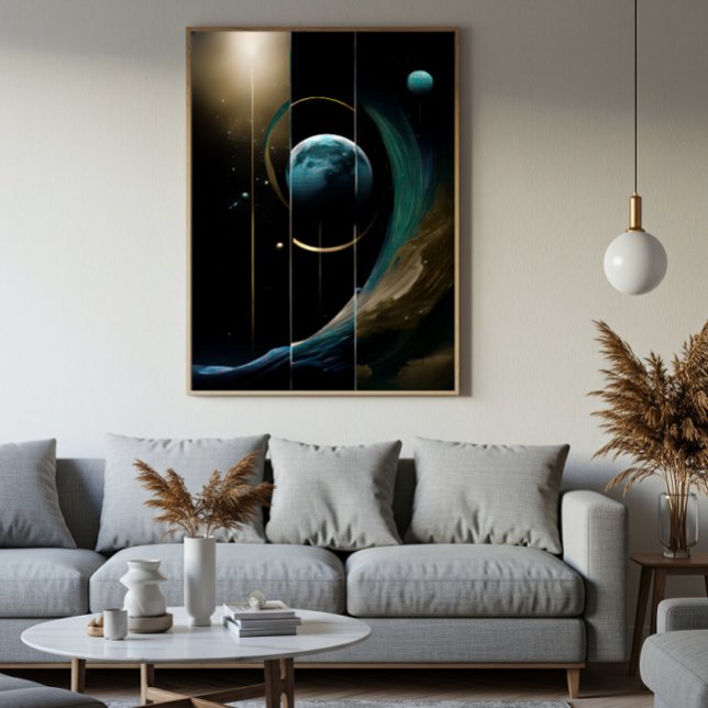 Affiche Entité infinie (Créateur téléchargé)