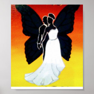 Affiche Entitled My Beautiful Black Butterfly
