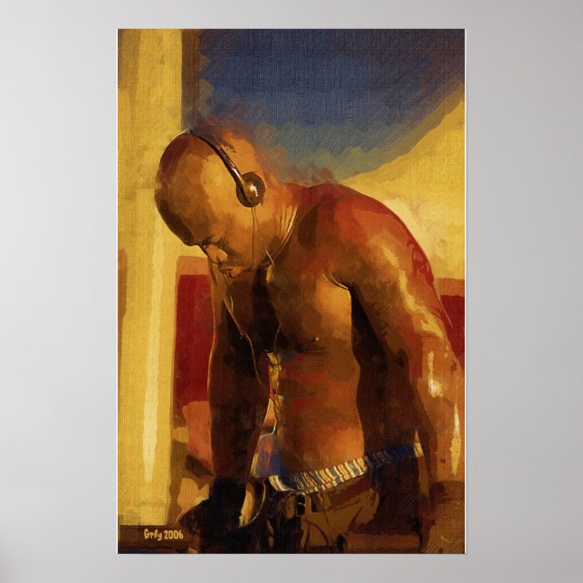 Affiche Entraînement (Devant)