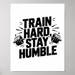 Affiche Entraînement de gym drôle de fitness bodybuilding