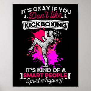 Affiche Entraînement de kick-boxing comme kick-boxing